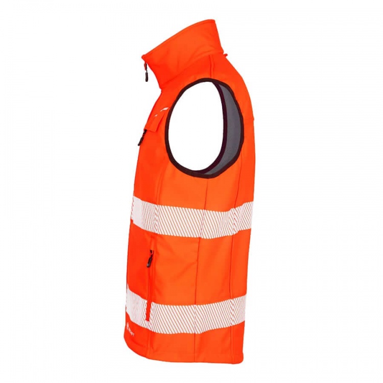 Beeswift BSD31 Deltic Hi-Vis RIS-3279-TOM Bodywarmer Orange